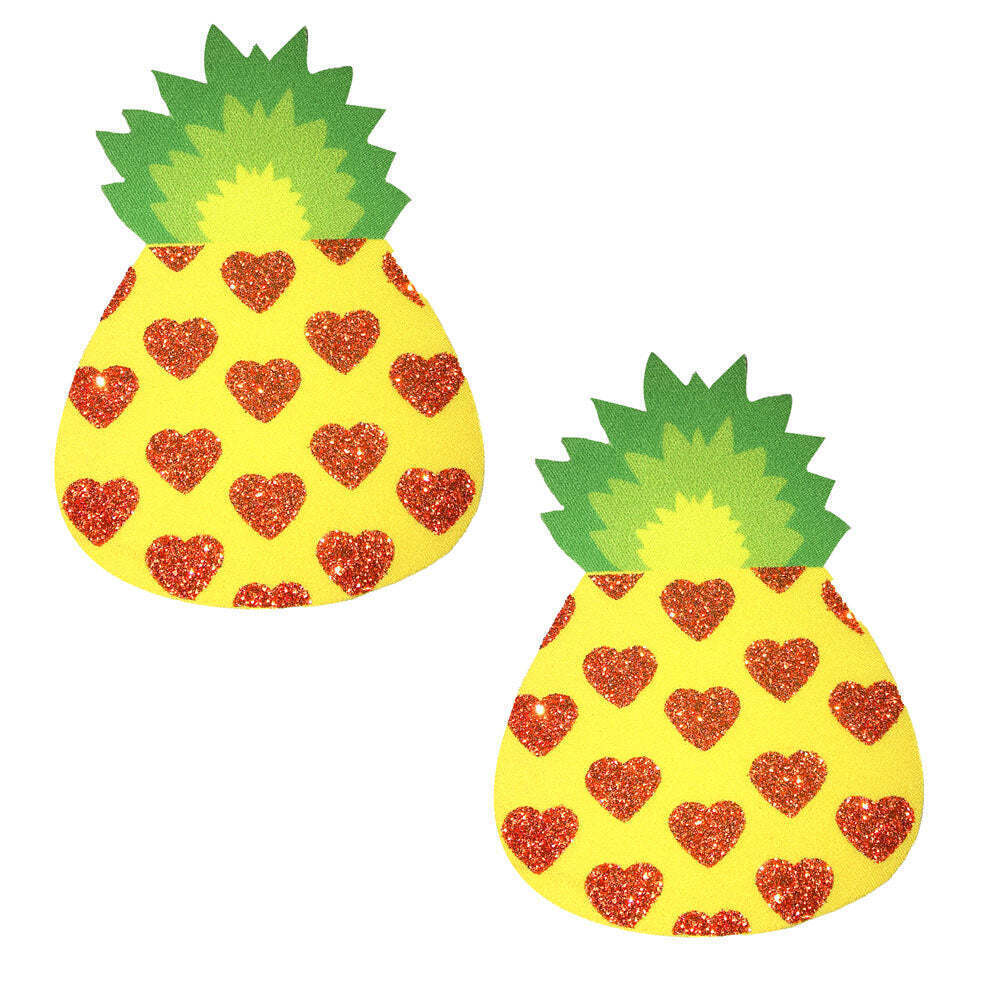 Neva Nude - Pina Colada Glitter Nipztix Pasties